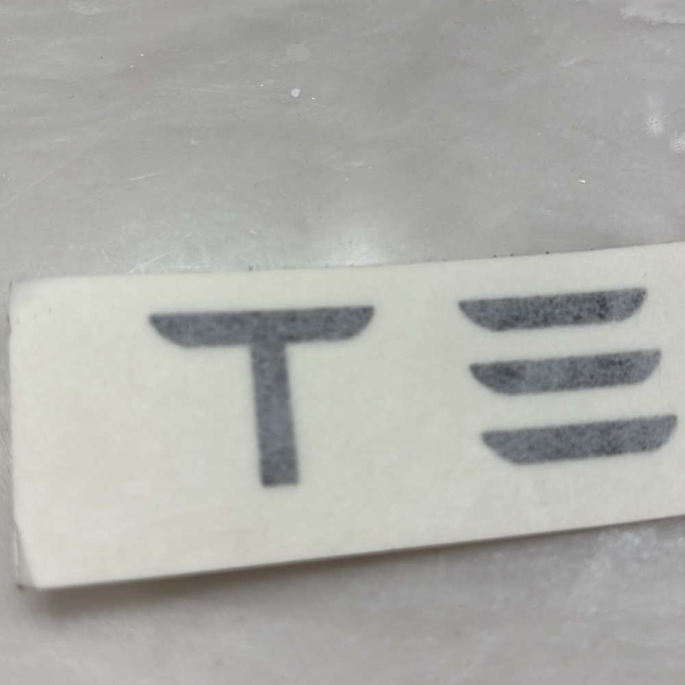 (Tesla) Logo Decal Sticker - Picture 2 of 3